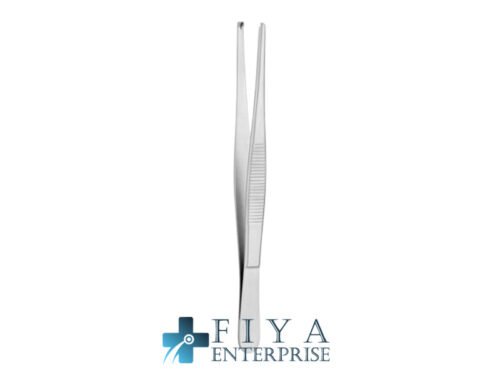 Tissue Forceps, Standard, 1x2 Teeth, high quality medical grade stainless steel tissue forceps, Fiya Surgical 06.0518