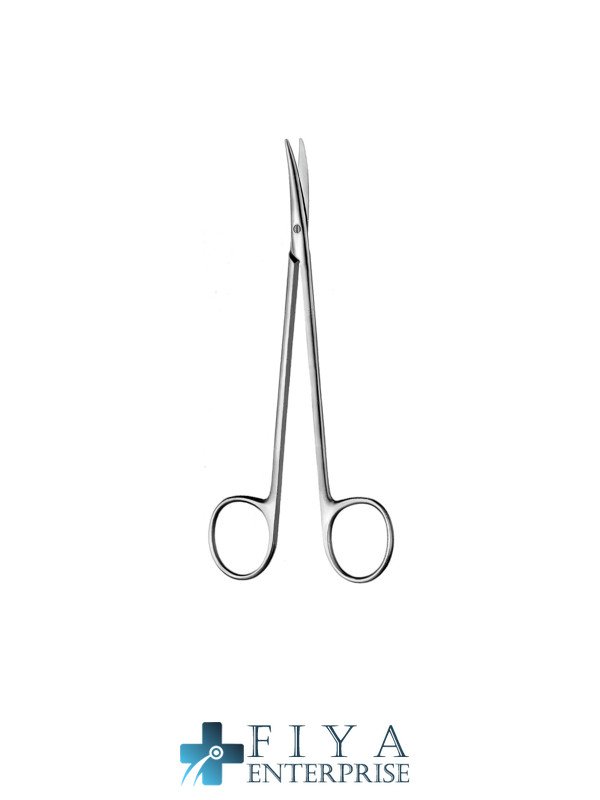 toennis adson dissecting scissors curved, supercut "sc", 18cm high quality medical grade stainless steel Fiya Surgical 03.50118