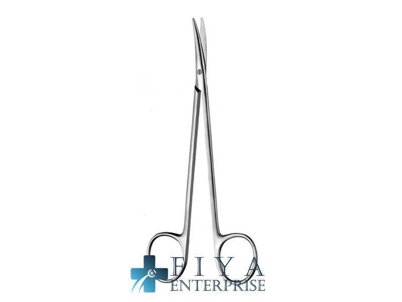 Toennis Adson Dissecting. Scissors, Delicate Pattern, Curved, stainless steel dissecting scissors, Fiya Surgical 03.5018