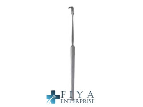 Tracheal Retractor, 2 Prong, Sharp, high quality medical grade stainless steel delicate retractors, Fiya Surgical 25.3122