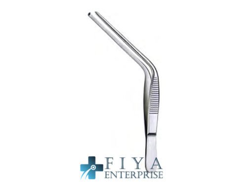 Troeltsch (Wild) Ear Forceps, 1x2 Teeth, Child Size, stainless steel angular forceps, Fiya Surgical 06.7411