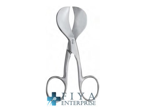 Umbilical Scissors, USA Pattern, high quality medical grade stainless steel umbilical cord scissors, Fiya Surgical 16.3211