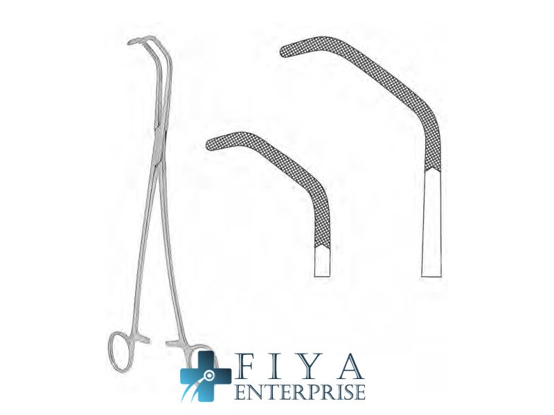 Vascular Clamps, Non Atraumatic, high quality medical grade stainless steel vascular clamps, Fiya Surgical 27.7772