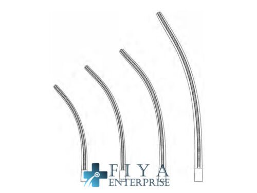 Vascular Coarctation Clamp, Curved, high quality medical grade stainless steel vascular clamps, Fiya Surgical 27.4021