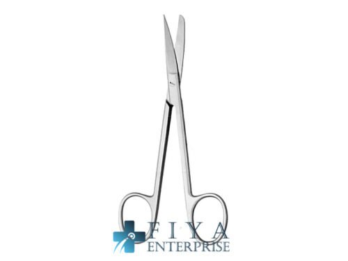 Wagner Scissors, Sharp Blunt, Straight, high quality medical grade stainless steel gum scissors, Fiya Surgical 03.9532