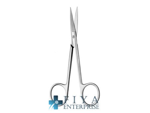 Wagner Scissors, Sharp, Straight, high quality medical grade stainless steel gum scissors, Fiya Surgical 03.9512
