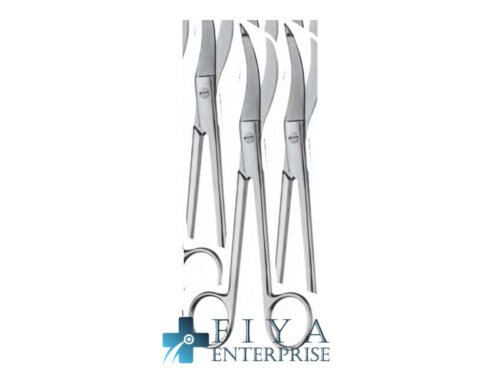 Waldmann Epistiotomy Scissors, Standard, stainless steel epistiotomy scissors, Fiya Surgical 15.21118