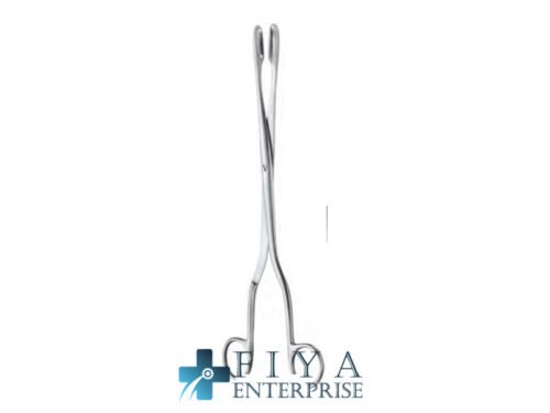 Winter Placenta and Ovum Forceps, Straight, stainless steel placenta and ovum forceps, Fiya Surgical 16.3901