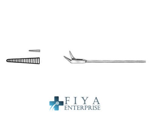 Wullstein Micro Ear Forceps, with Tubular Shaft, Delicate, stainless steel surgical instrument, Fiya Surgical 29.13514