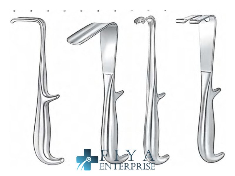 Young Prostatic Retractors, Prostatic Instruments, stainless steel prostatic retractors, Fiya Surgical 36.2503
